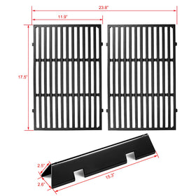 Oklagarden Weber-compatible grill parts support consistent cooking outcomes.