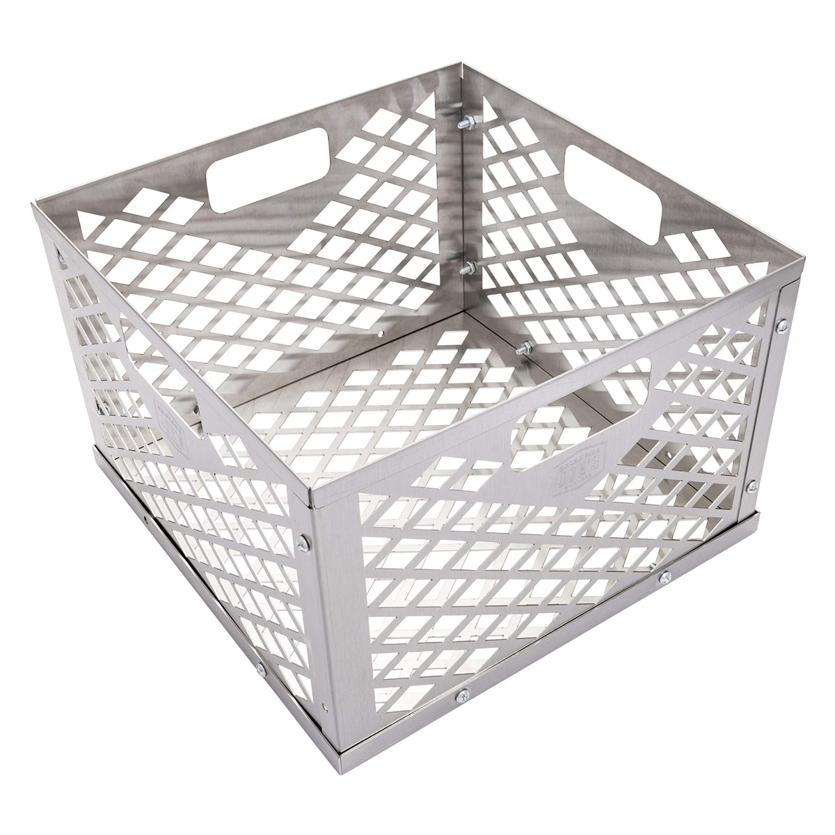 Oklahoma Joe's charcoal basket heavy-duty design for offset smokers improves fuel control