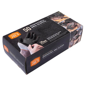 Oklahoma Joe's disposable gloves box for quick prep and grilling access.