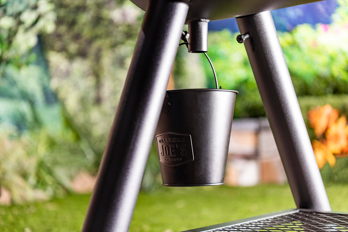 Drip Bucket designed to fit with most smokers and grills