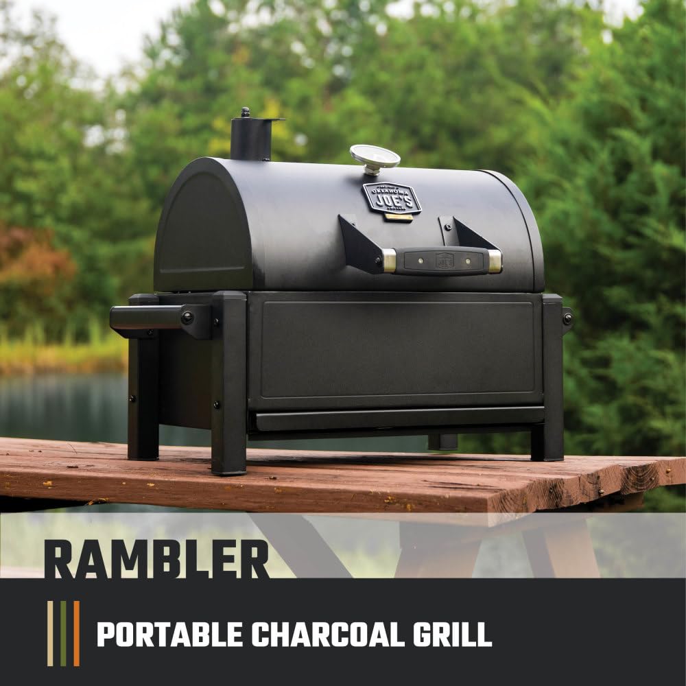 Rambler's 218 sq in cooking area ideal for small gatherings and weeknight barbecues.