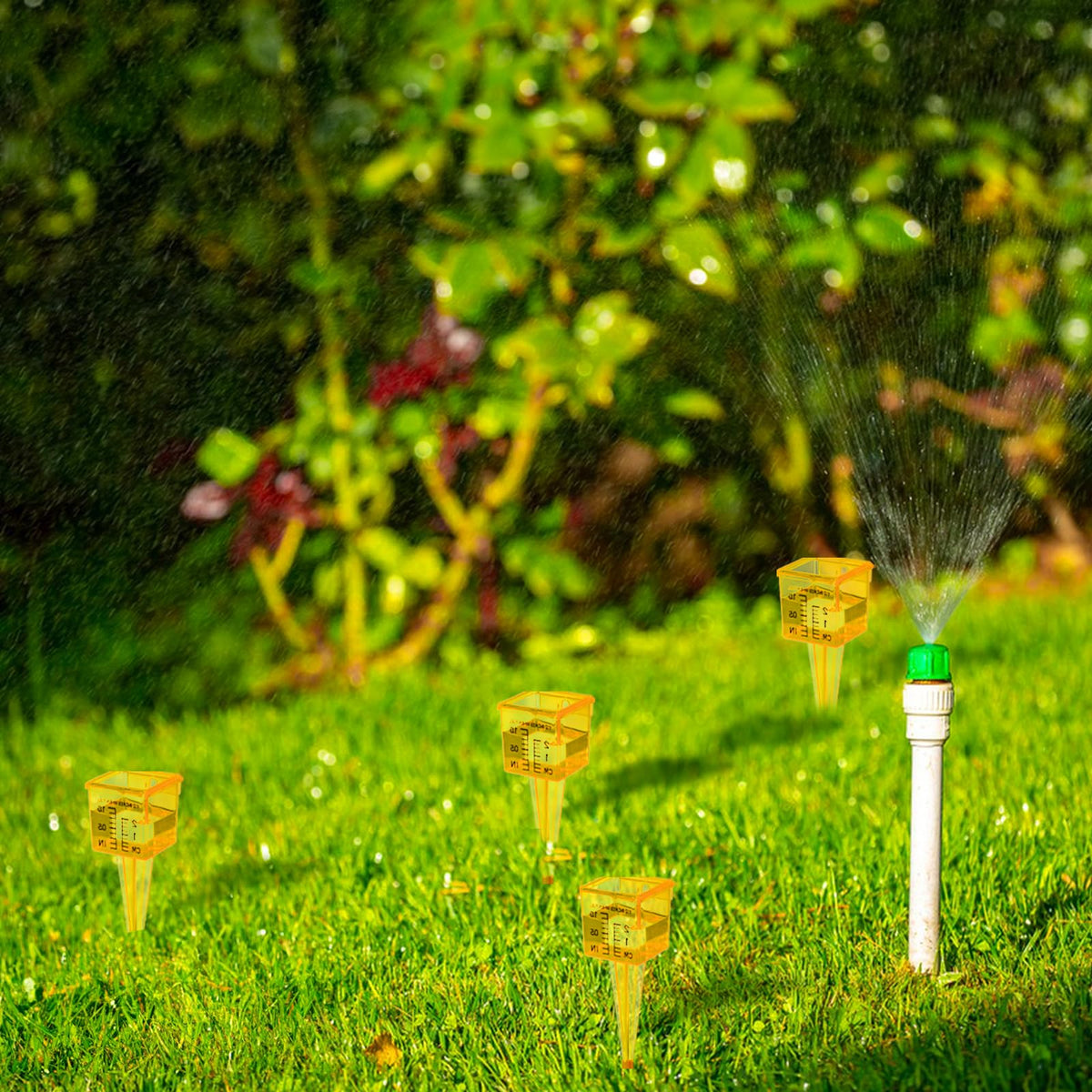 Okllen outdoor measuring tool supports precise lawn and garden irrigation planning.