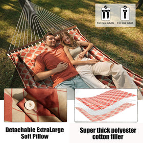 OLALACOZY detachable pillow adds neck support for lazy afternoons outdoors.