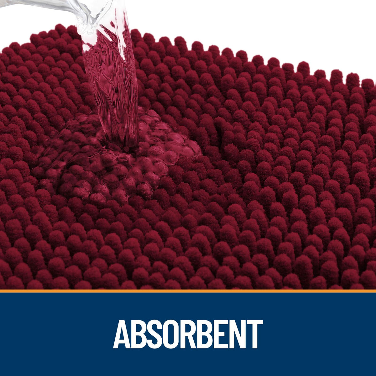 OLANLY absorbent entryway mat removes moisture and dirt quickly