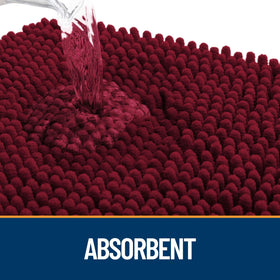 OLANLY absorbent entryway mat removes moisture and dirt quickly
