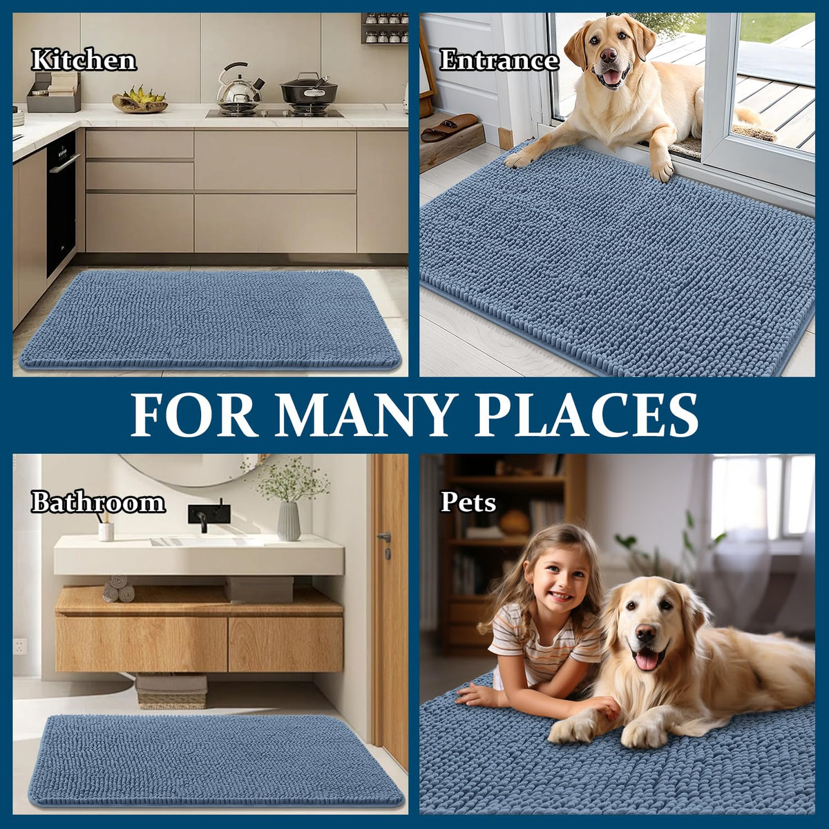 OLANLY mat durable and easy to maintain daily