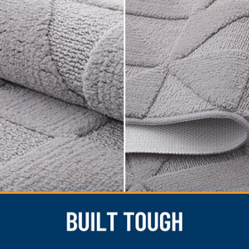 OLANLY door mat non-slip surface prevents slips at the doorway