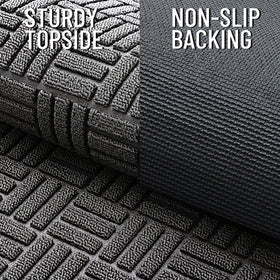 OLANLY easy-care doormat for indoor and outdoor use, easy to clean.