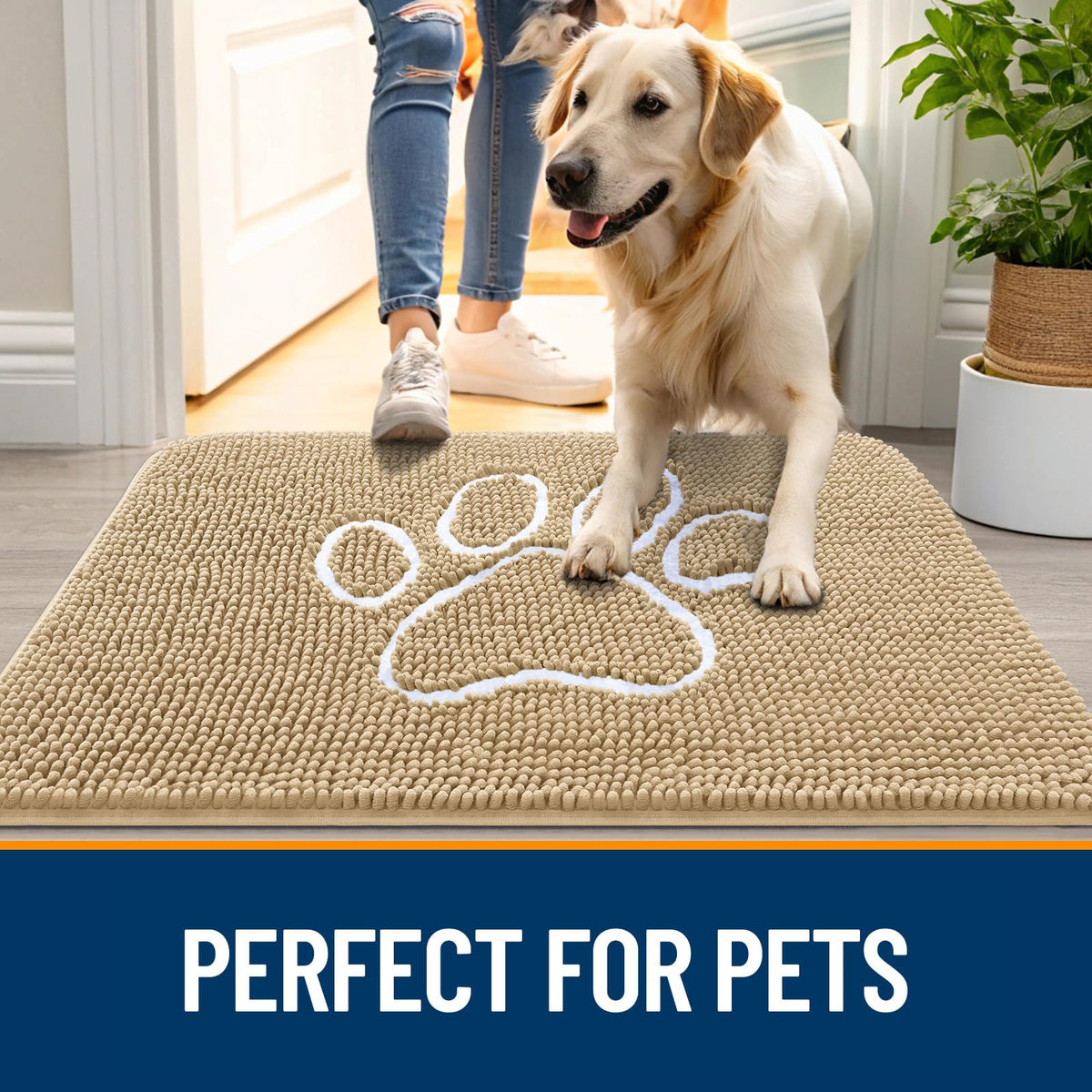 OLANLY ideal for indoor or outdoor use in entryways.