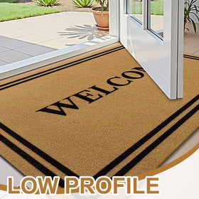 OLANLY mat anti-slip backing keeps it firmly in place.