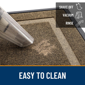 OLANLY Front Door Mat resists stains and fading for lasting color