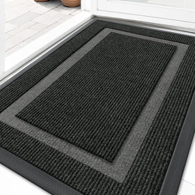 OLANLY Front Door Mat Waterproof – keeps entryway dry for indoor and outdoor use.