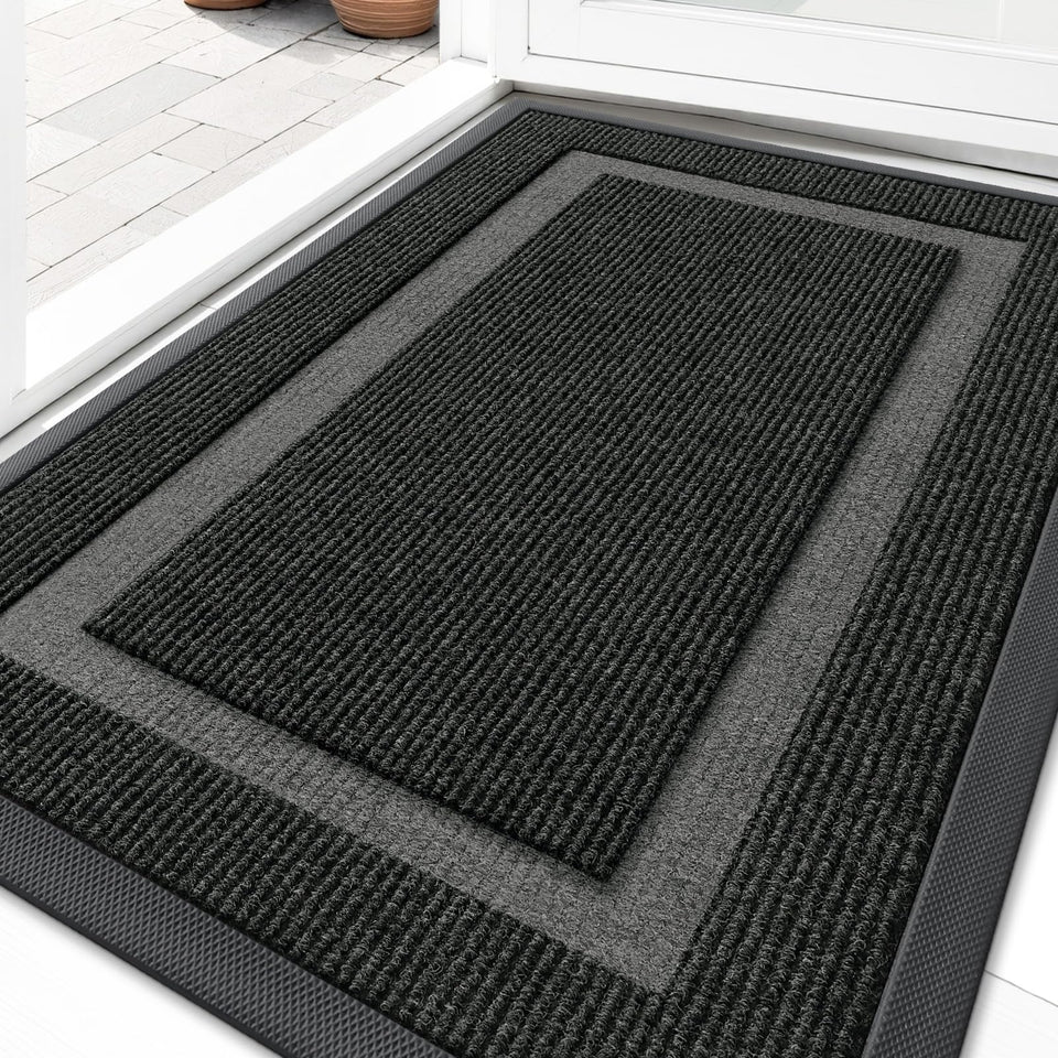 OLANLY Front Door Mat Waterproof – keeps entryway dry for indoor and outdoor use.