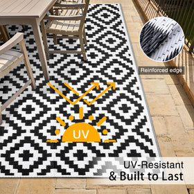 OLANLY lightweight, foldable rug is easy to carry on trips and picnics.