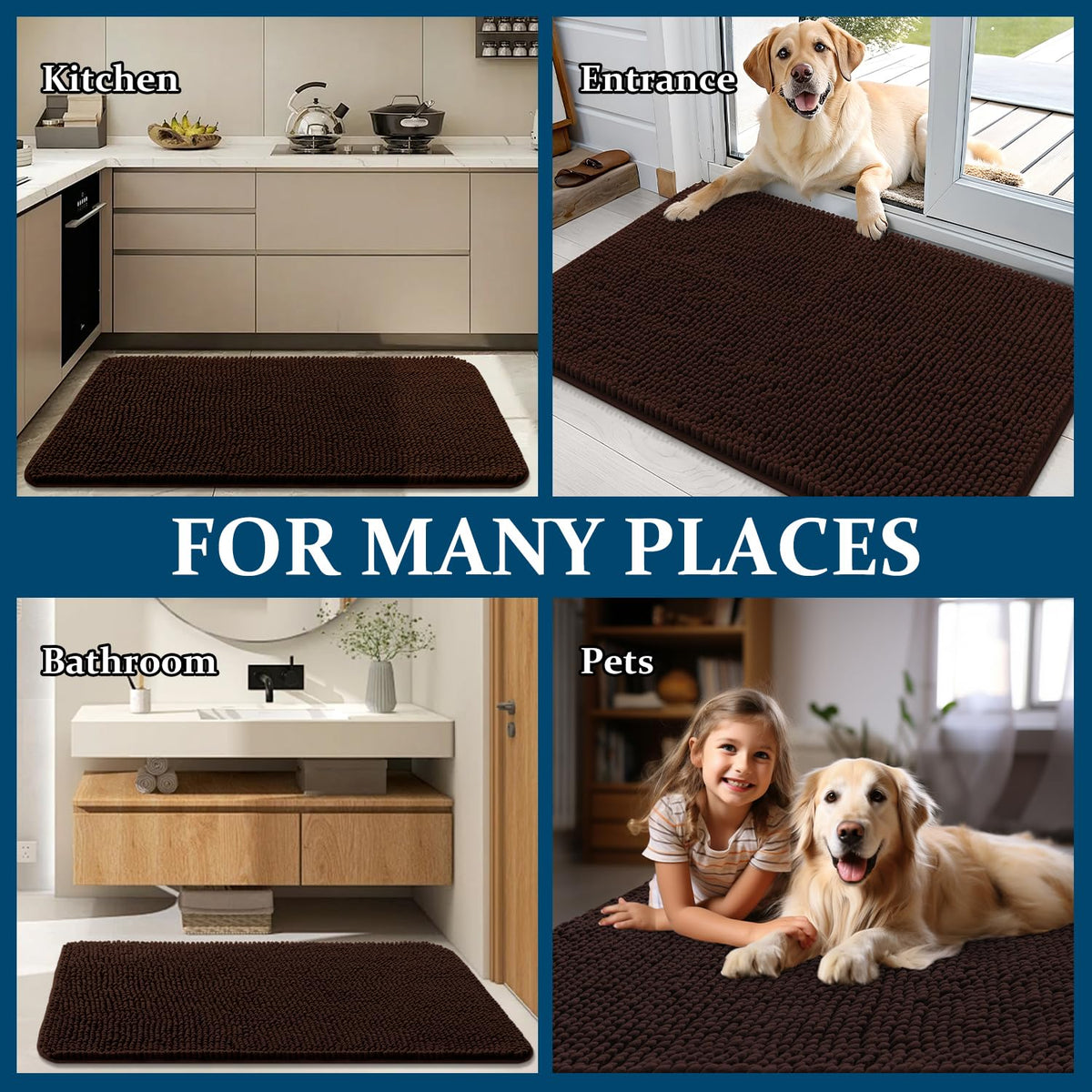 OLANLY quick-dry action allows faster reuse after cleaning