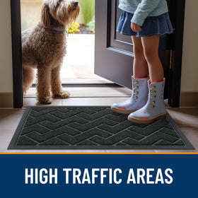 OLANLY natural rubber backing minimizes odors compared to synthetic materials.