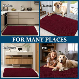 OLANLY washable dog door mat for easy cleaning and reuse