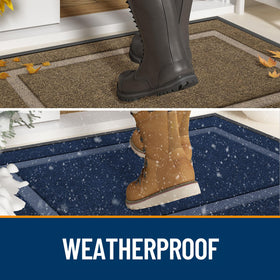 OLANLY Weather-ready mat enhances exterior and interior durability