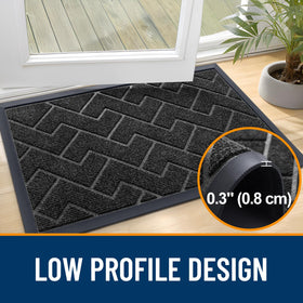 OLANLY mat resists stains and fading for a fresh look across seasons.