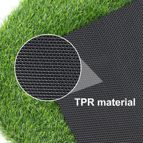OLanto outdoor-ready turf resists heat and weather for year-round entryway use