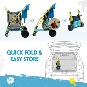 Old Bahama Bay multi-purpose cart ideal for beach, camping, or groceries