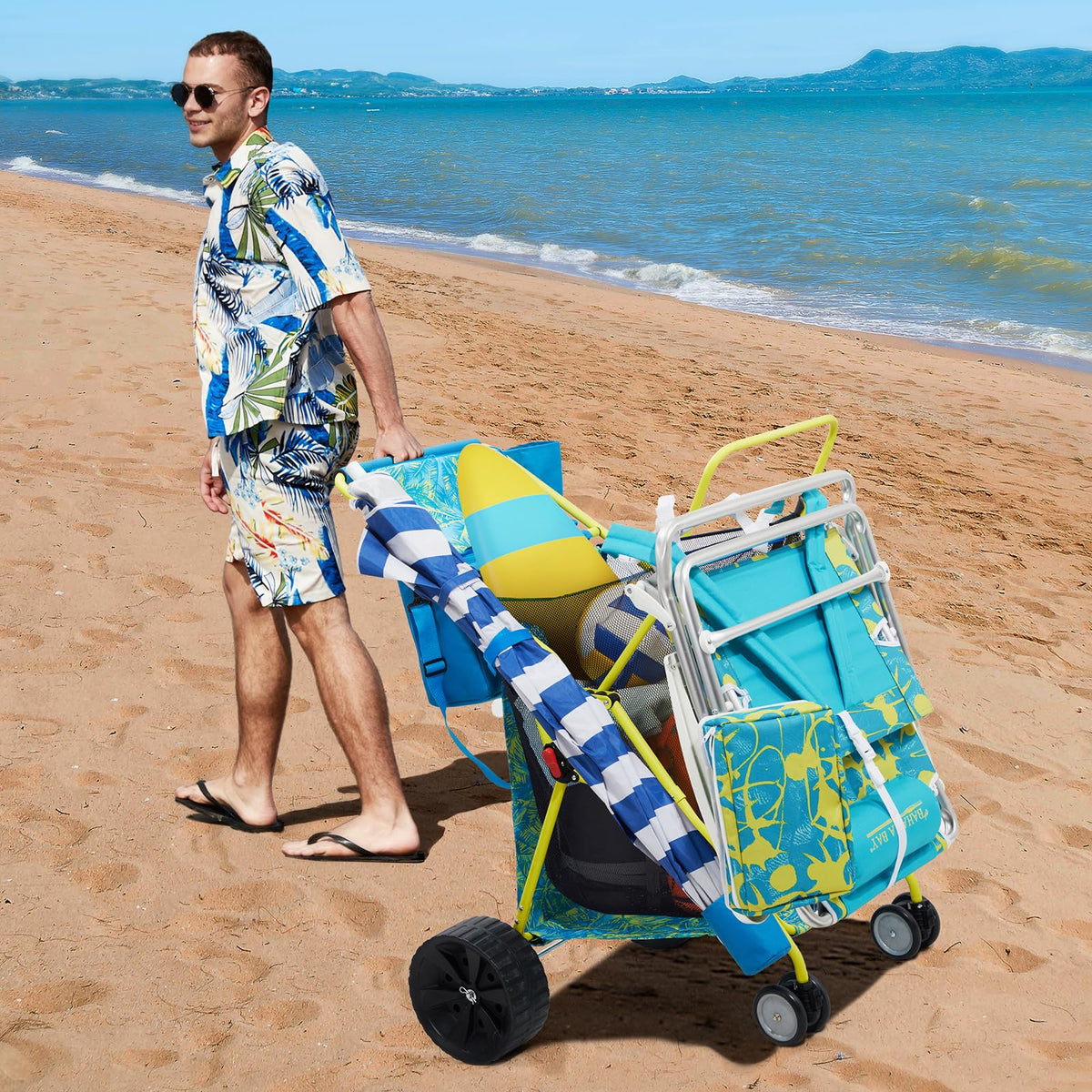 Old Bahama Bay outdoor wagon supports heavy use during outings