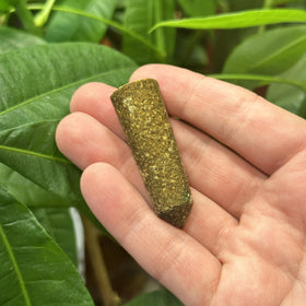 Harvest-ready plants benefit from steady nutrition with Old Farmer's Almanac mini spikes.