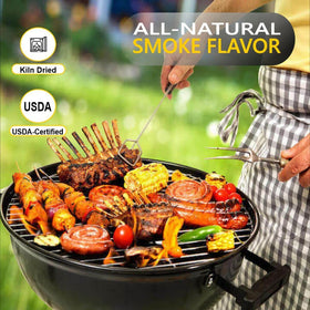 Old Potters Cherry smoker chunks for subtle fruity smoke.