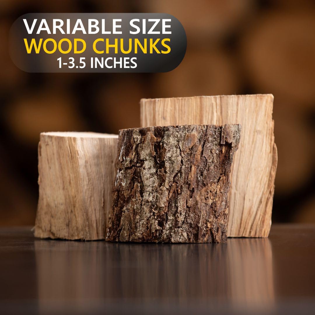 Old Potters Oak smoker chunks for versatile grilling and balanced flavor.