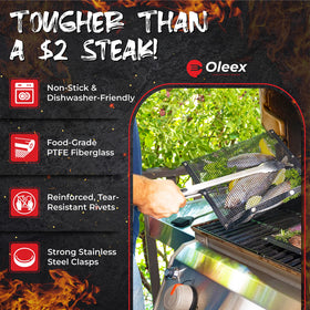 OLEEX basting brush close-up for even sauce application.