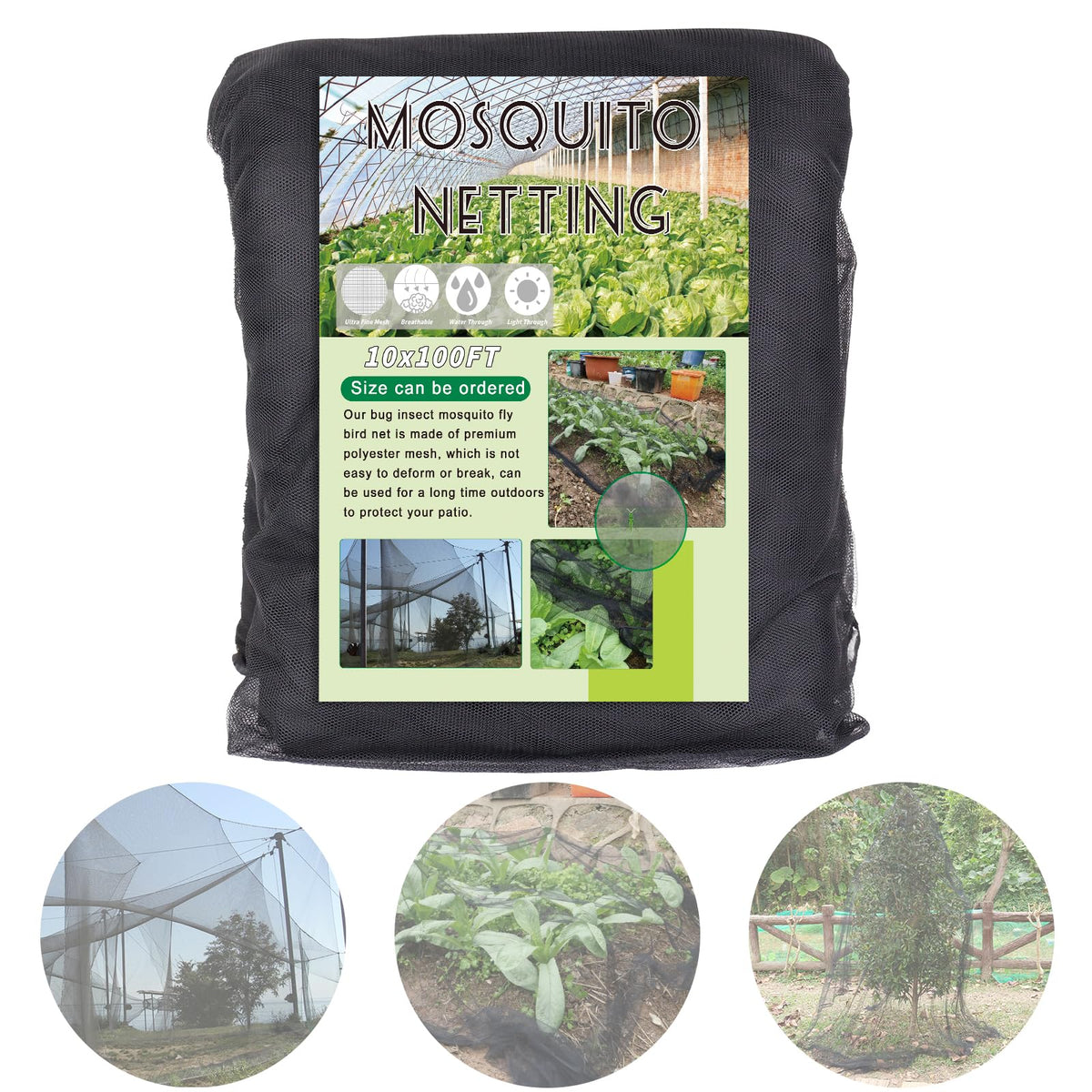Oleitodh decor-use mosquito netting drapes nicely for events.