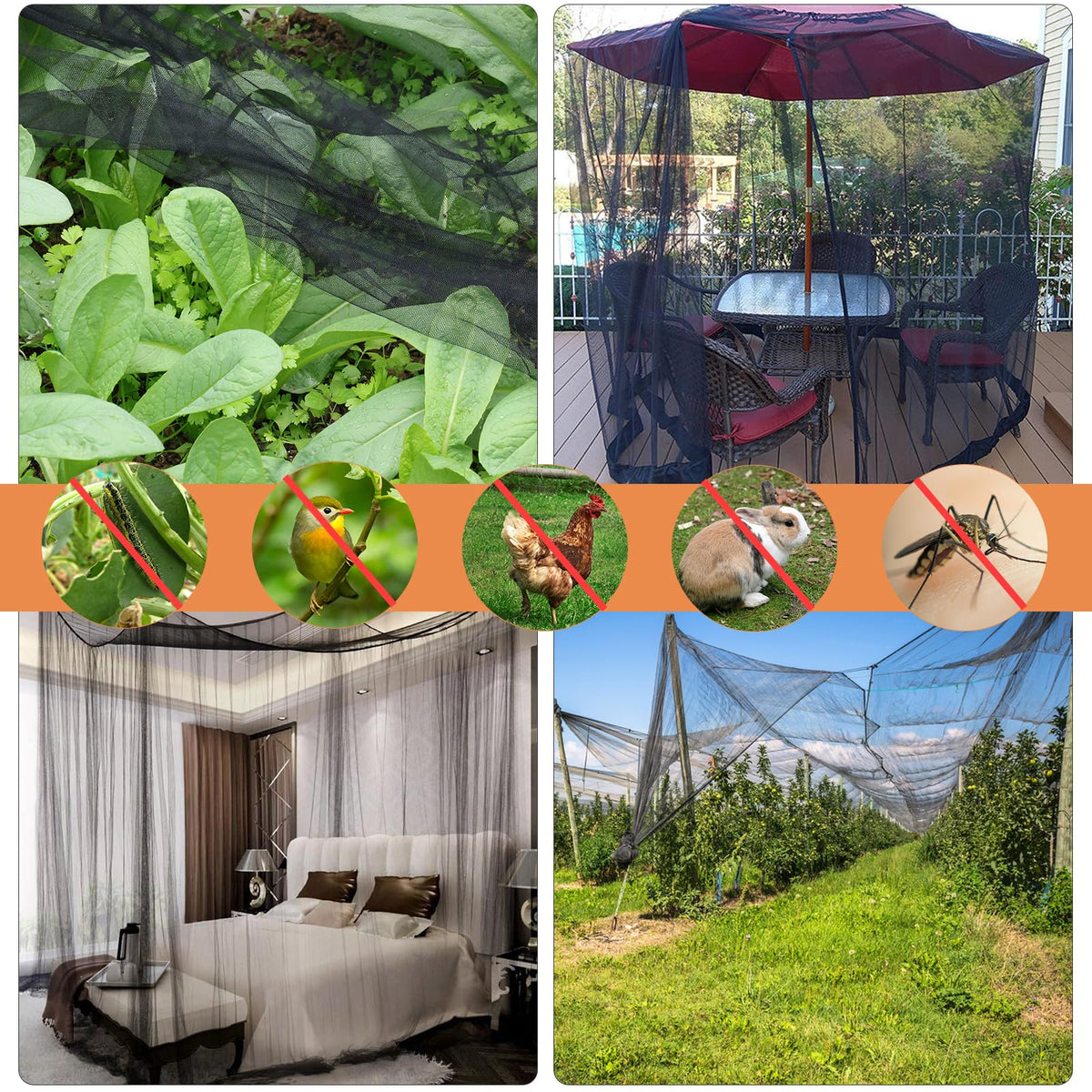 Oleitodh outdoor-hanging netting remains durable yet light for setup.