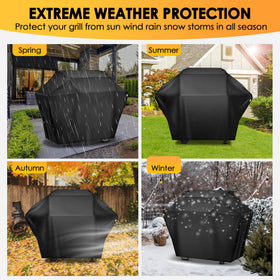 Olforce grill cover 48-inch storage bag enables quick stowage after use