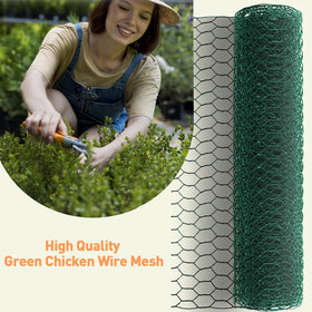 Oligei green chicken wire as a lightweight photo wall backdrop