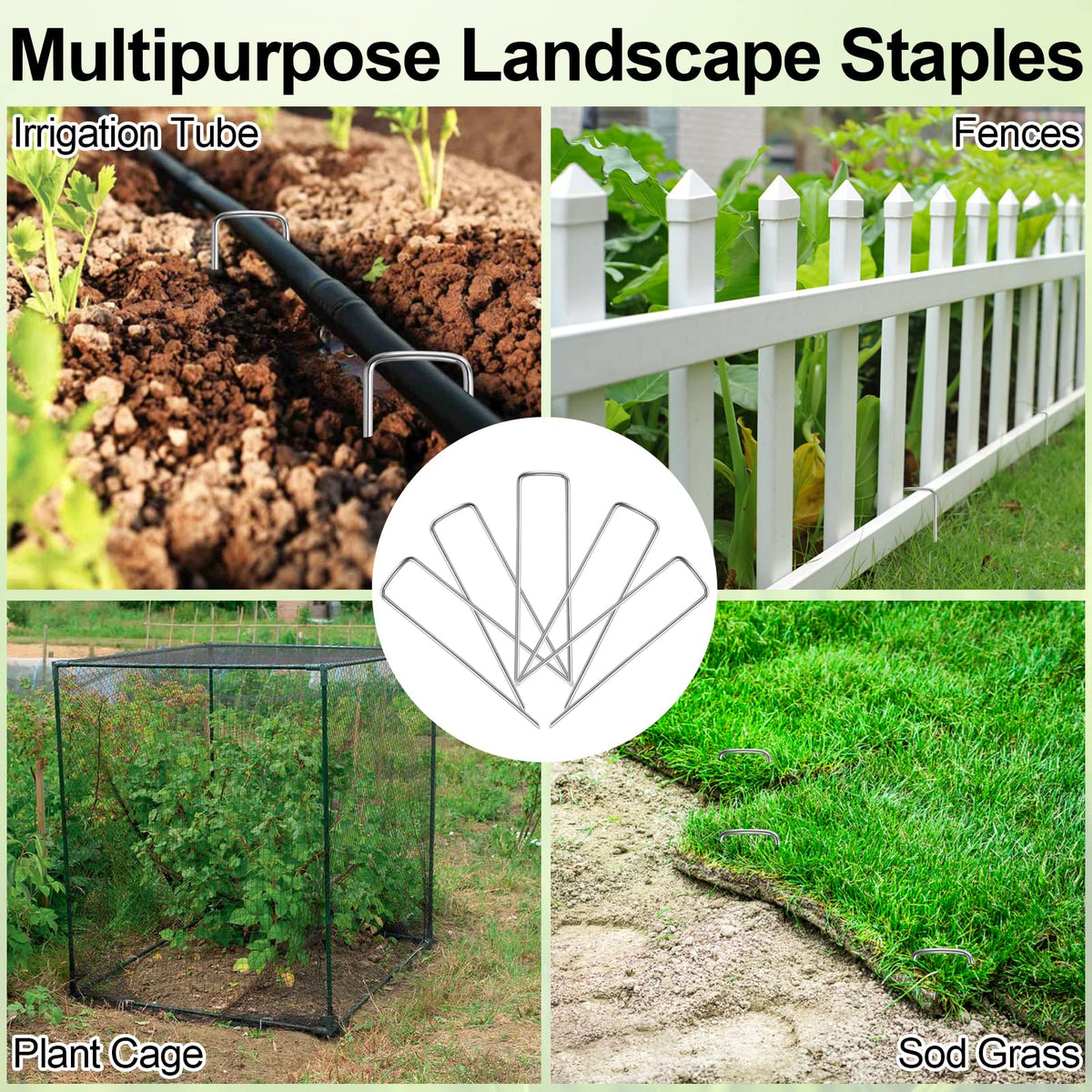 Oligei reusable garden stakes can be saved for future projects.