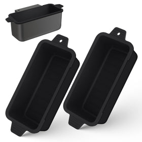 Oliggive silicone grease cup liner on a Blackstone 36-inch griddle catches drips efficiently.