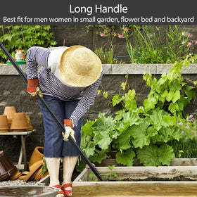Oliynedy adjustable long handle from 32 to 62 inches for standing or seated work.