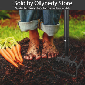 Oliynedy thickened 1.1 inch diameter stainless steel handle offers a sturdy grip.