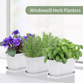 Oliz drainage holes feature ensures healthy watering and prevents soggy soil in every pot.