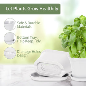Oliz window herb pot dimensions guide helps plan a precise space-saving indoor garden.