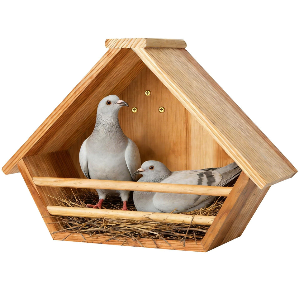 Oltara cedar dove nesting box exterior for durable outdoor use