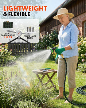 Ultra-light Olutula hose favored for easy handling.