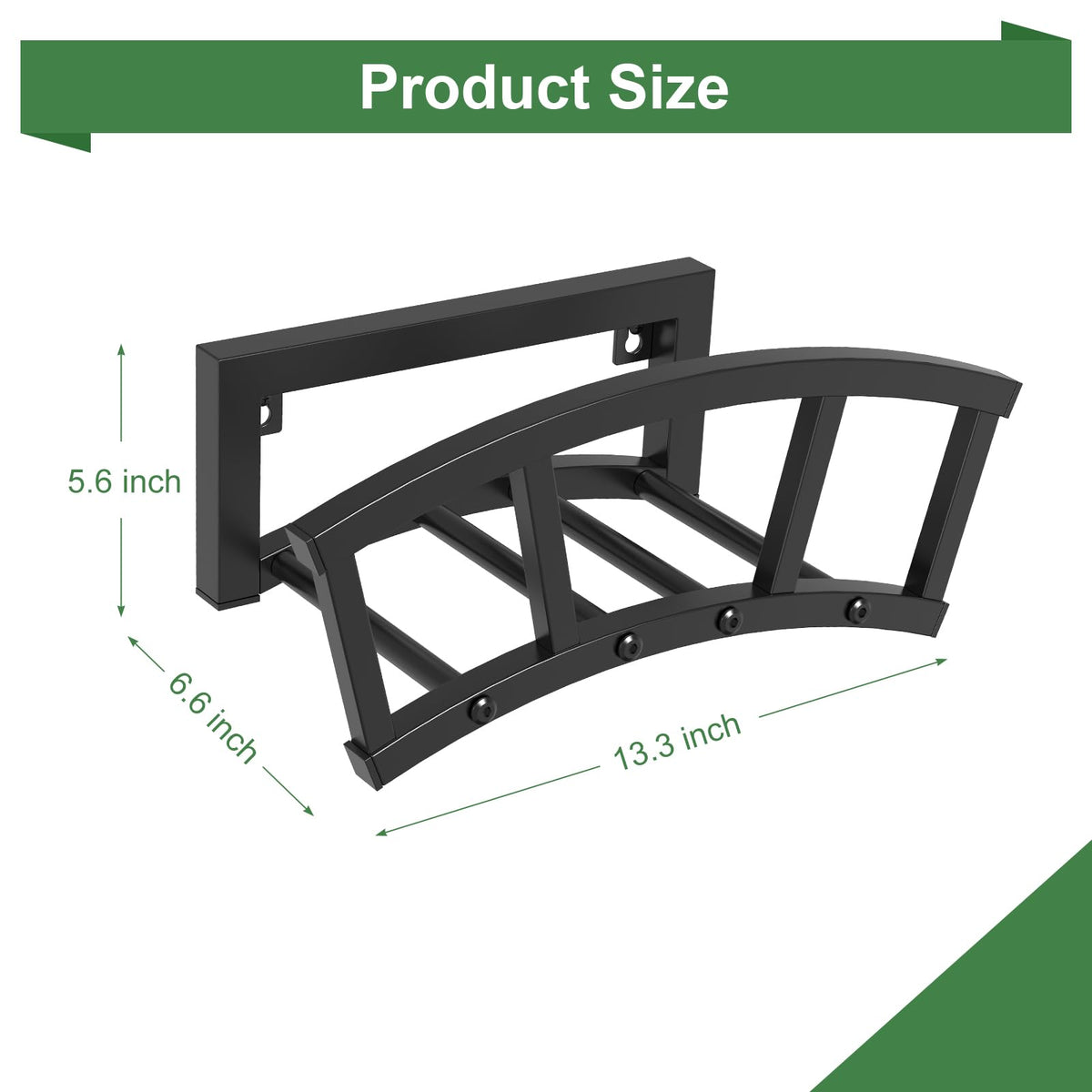 OLV compact footprint saves space when not in use.