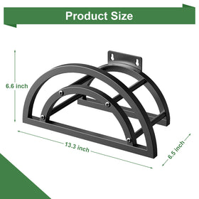 OLV garden hose reel storage for outdoor spaces.