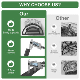 OLV hose holder wall mount easy to assemble with clear instructions.