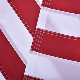 Olycole American Flag 5x8ft heavyweight polyester for longevity and weather resilience