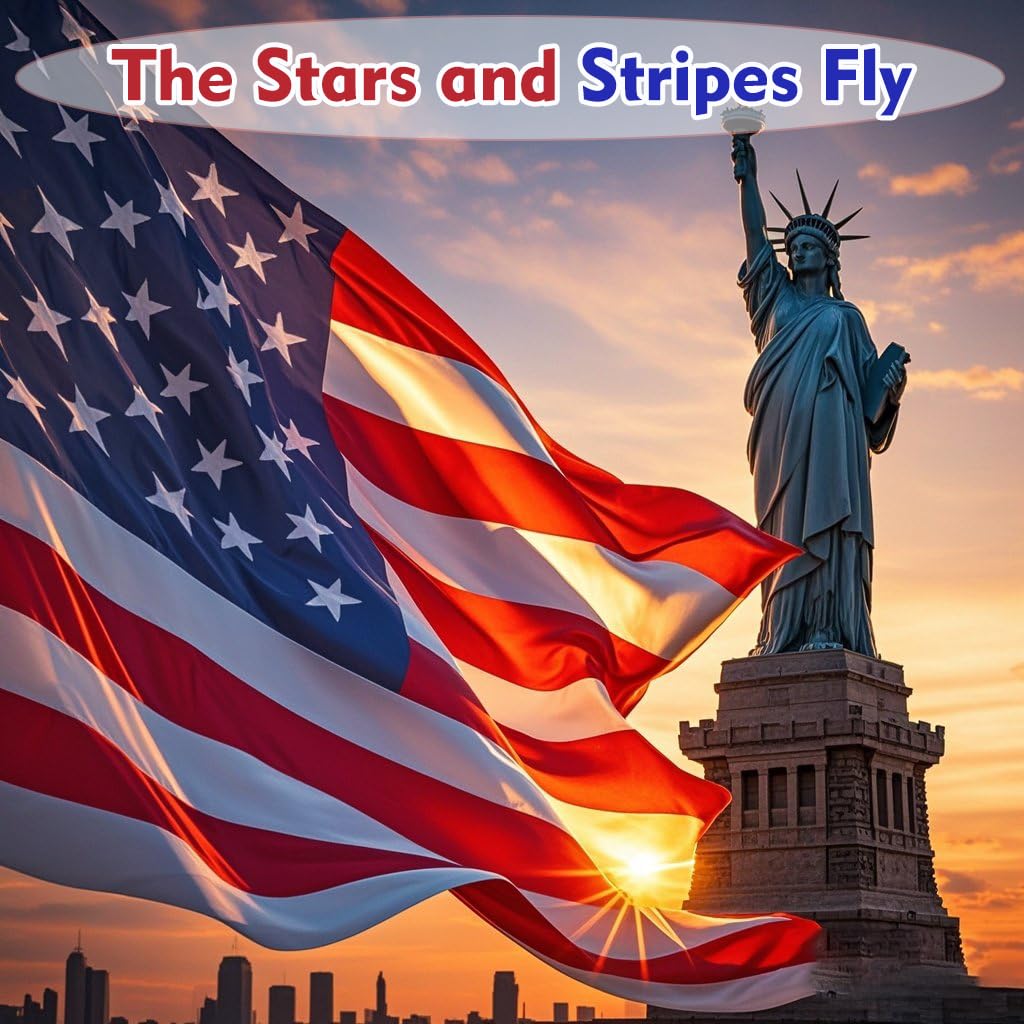 Olycole American flag 2x3ft ideal for outdoor display and windy days