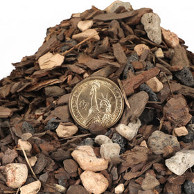 Lava rock texture in Omitgoter Bonsai Soil Mix for aeration
