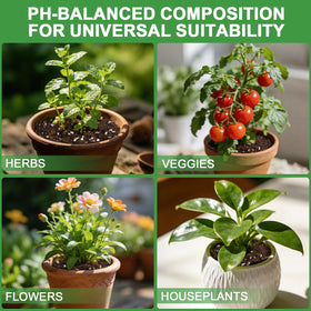 Omitgoter renewable ingredients potting soil for eco friendly gardening