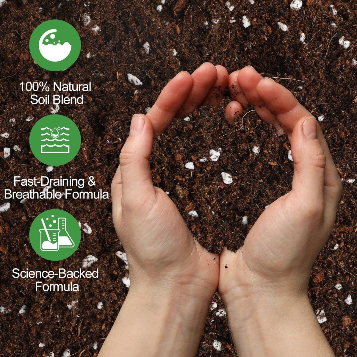 Omitgoter nutrient blend close-up highlights essential plant nutrients.